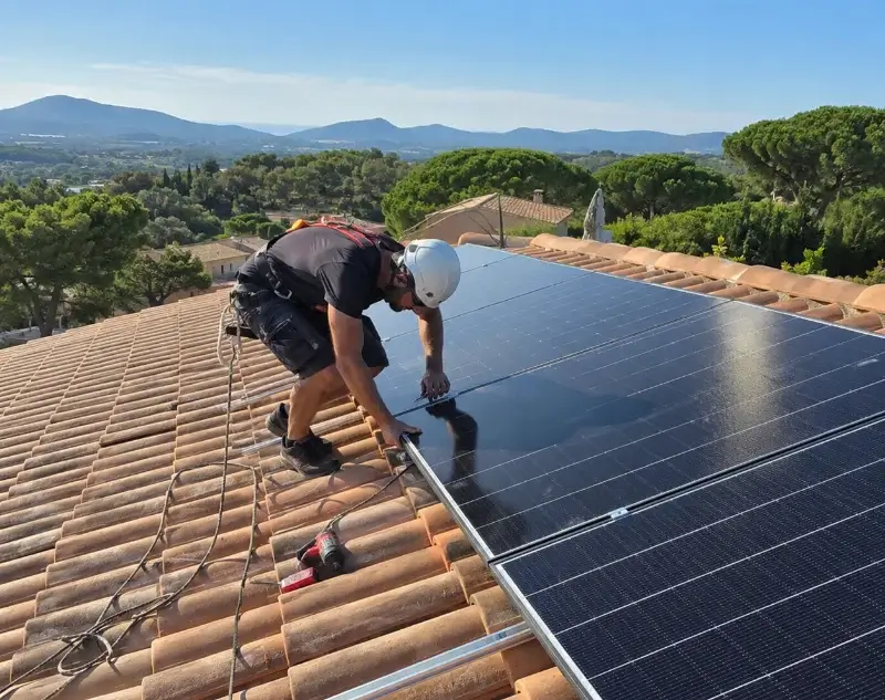 Installateur panneaux solaires Le Caylar — pose photovoltaïque sur toiture