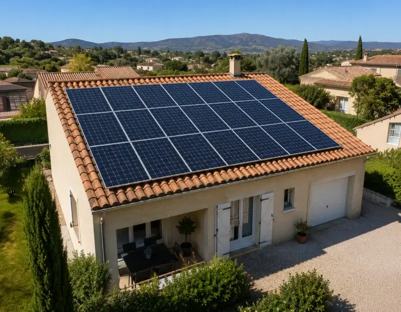 Prime à l'autoconsommation panneaux solaires Le Caylar — aide financière de l'État